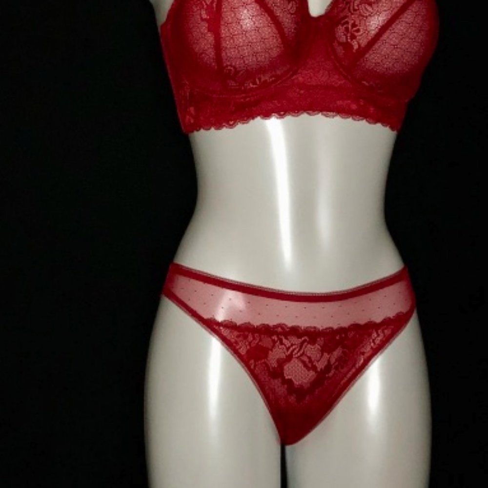 ADICTION THONG - RED - Picture 4 of 4